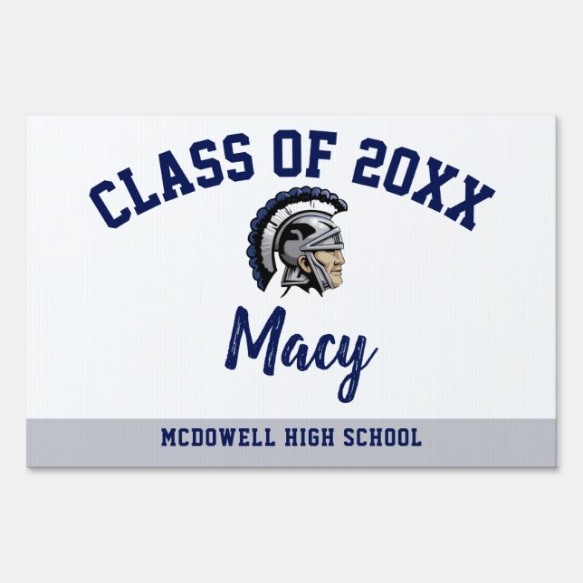 Graduation Yard Sign McDowell High School (Front)