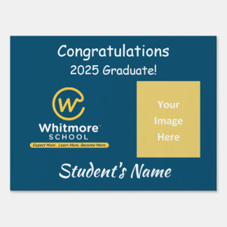 Graduation Yard Sign - Modify Year