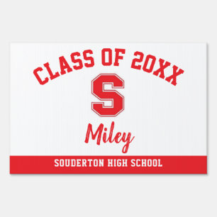 Graduation Yard Sign Souderton High School, Lawn