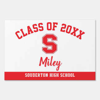 Graduation Yard Sign Souderton High School, Lawn