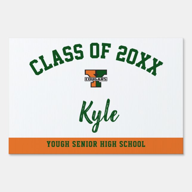 Graduation Yard Sign Yough Senior High School (Front)