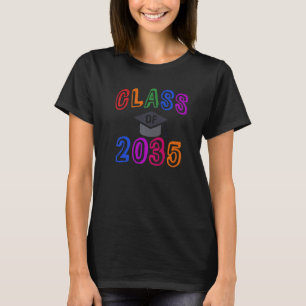 Graduation Year Class Of 2035 Grow Up With Me Pre  T-Shirt