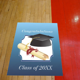 Graduations Congratulations Floor Decals