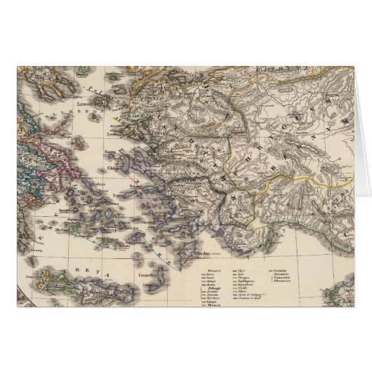 Graecia tempore migrationis doricae cards (Front Horizontal)