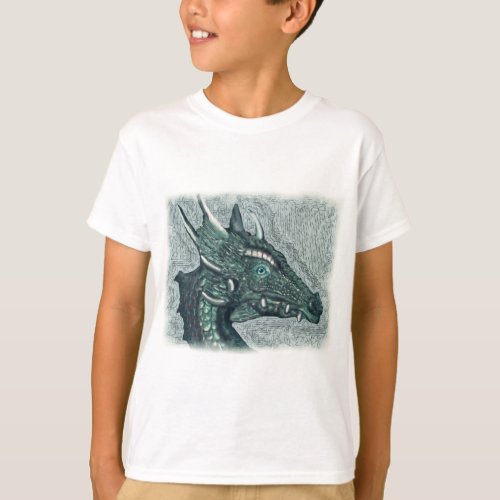 Graelle the Magical She Dragon Fantasy Art T_Shirt