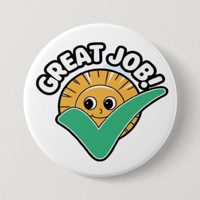 graet job button (Front)