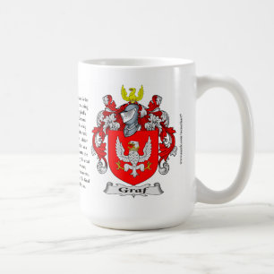Graf Family Coat of Arms Coffee Mug