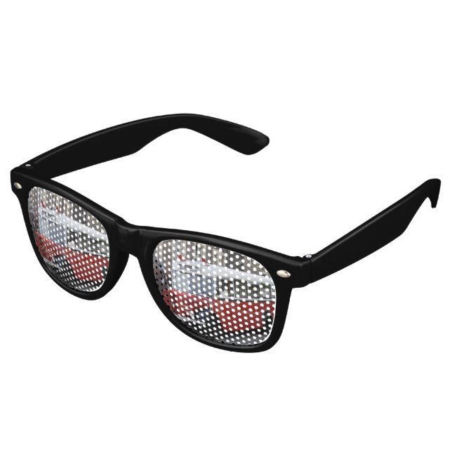 Gräf & Stift OGW-120 Retro Sunglasses (Angled)