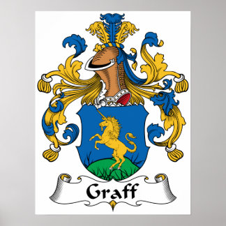 Graff Family Crest Poster