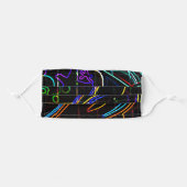 Graffiti 10 fmcnm adult cloth face mask (Front, Folded)