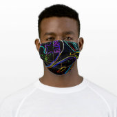 Graffiti 10 fmcnm adult cloth face mask (Worn)