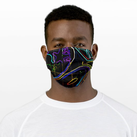 Graffiti 10 fmcnm adult cloth face mask (Worn)