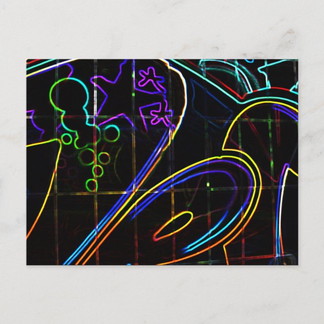 Graffiti 10 pccna postcard (Front)