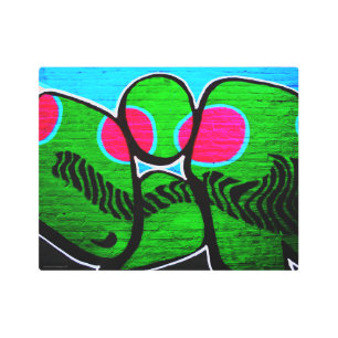 Graffiti 12 14x11 (35x27.5cm) wamecna metal print