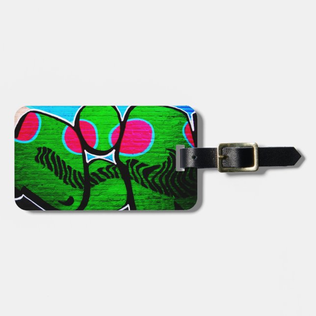 Graffiti 12 cd lta luggage tag (Front Horizontal)