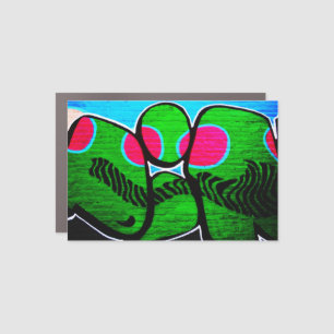 Graffiti 12 cmcnm car magnet