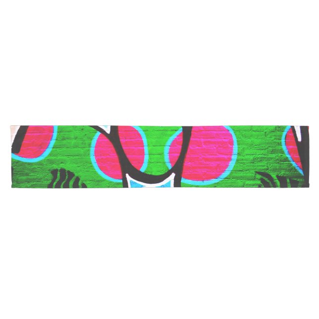 Graffiti 12 trcnm short table runner (Horizontal)