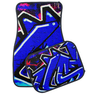 Graffiti 13 cfmcnm car floor mat