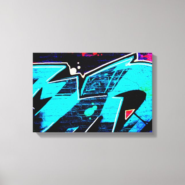 Graffiti 14 16.50x11 (41.25x27.5cm) waccna canvas print (Front)
