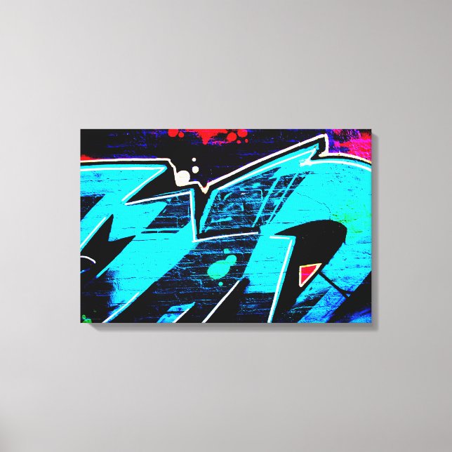 Graffiti 14 24x16 (60x40cm) waccna canvas print (Front)