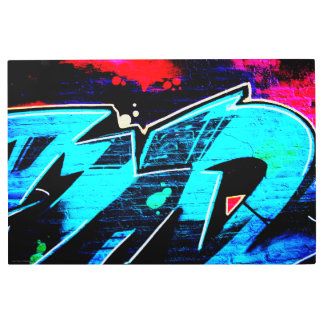 Graffiti 14 36x24 (90x60cm) wamecna metal print
