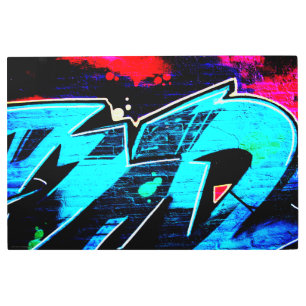 Graffiti 14 36x24 (90x60cm) wamecnm metal print