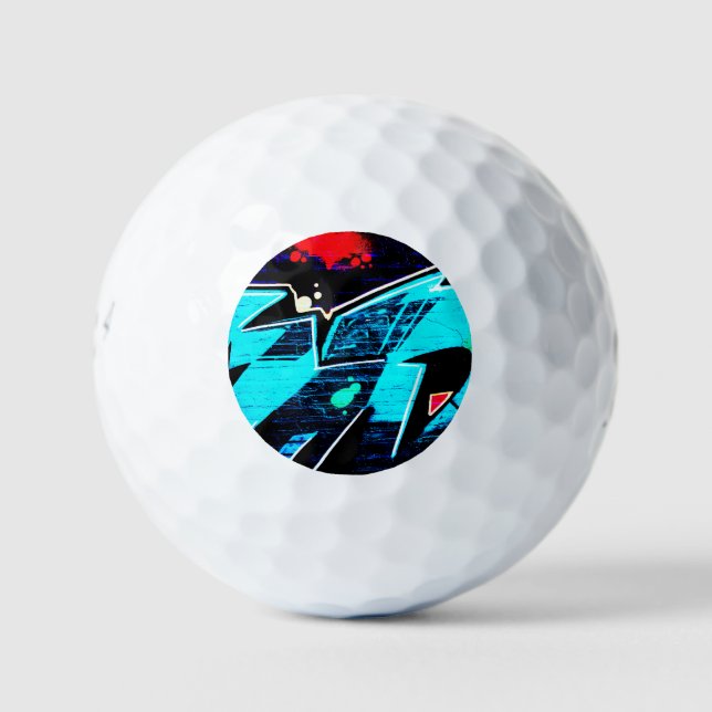 Graffiti 14 be6 gbcna golf balls (Front)