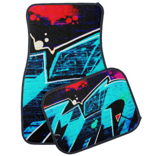 Graffiti 14 cfmcna car floor mat