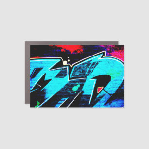 Graffiti 14 cma car magnet