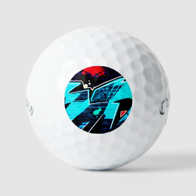 Graffiti 14 css gba golf balls (Front)