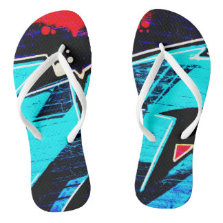 Graffiti 14 ffcna flip flops
