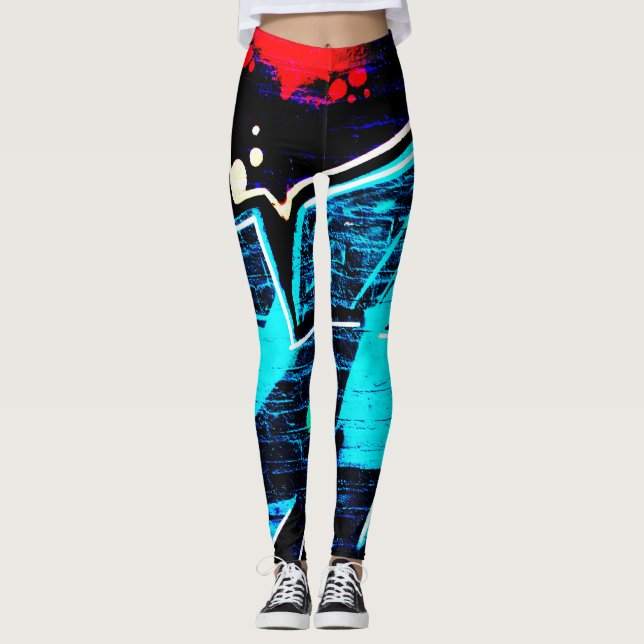 Graffiti 14 lem leggings (Front)