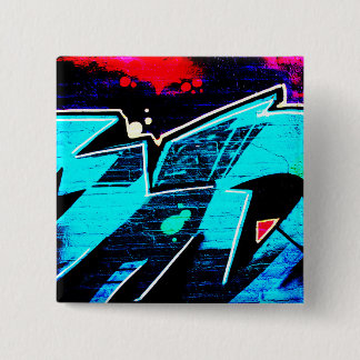 Graffiti 14 Pinback Button arc5