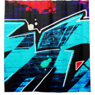 Graffiti 14 sccna shower curtain