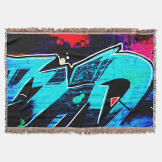 Graffiti 14 tbcna throw blanket