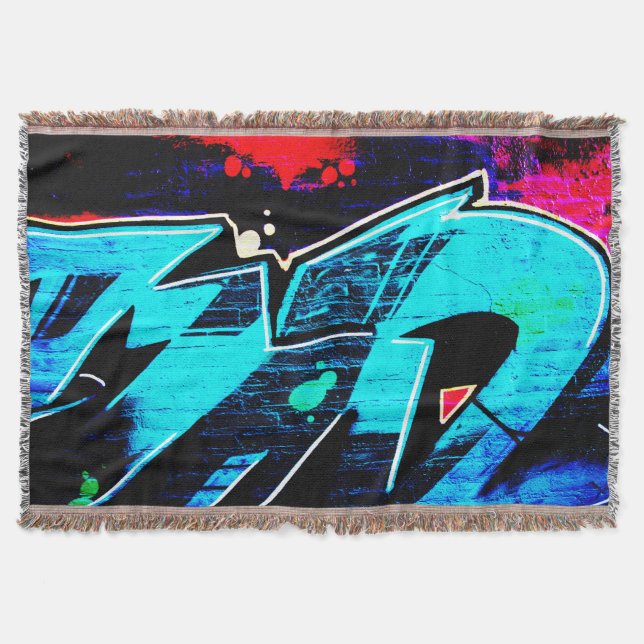 Graffiti 14 tbcna throw blanket (Front)