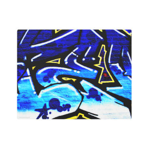 Graffiti 15 14x11 (35x27.5cm) wamecnm metal print