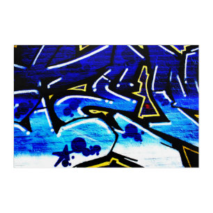 Graffiti 15 36x24 (90x60cm) waam acrylic print