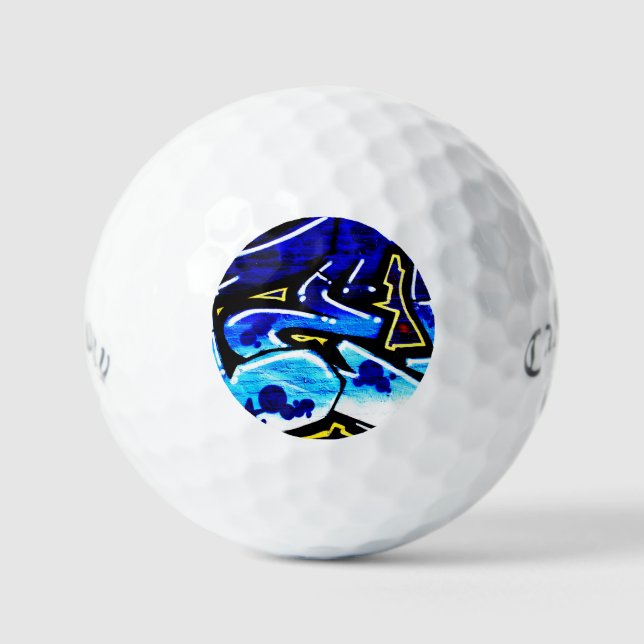 Graffiti 15 css gbcna golf balls (Front)