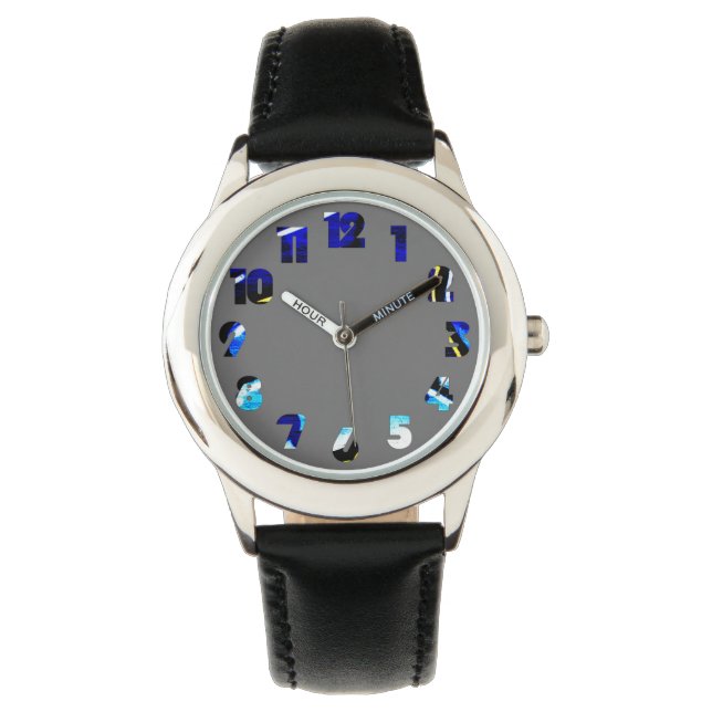 Graffiti 15 Number Overlay waa Watch (Front)
