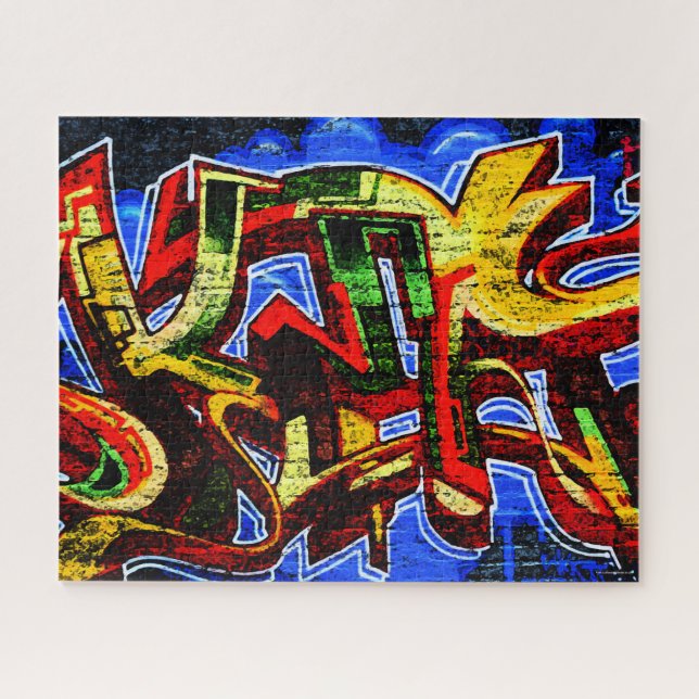 Graffiti 17 16x20 520pc jpcnm jigsaw puzzle (Horizontal)