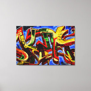 Graffiti 17 36x24 (90x60cm) waccna canvas print