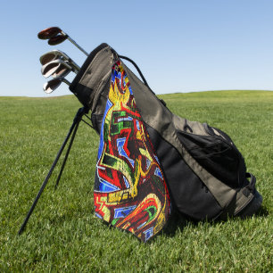 Graffiti 17 gtcna golf towel