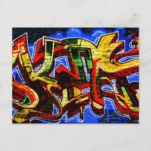 Graffiti 17 pccna postcard
