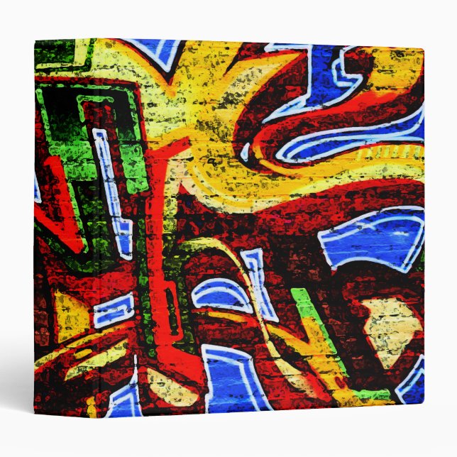 Graffiti 17 rb arc1 3 ring binder (Front/Spine)
