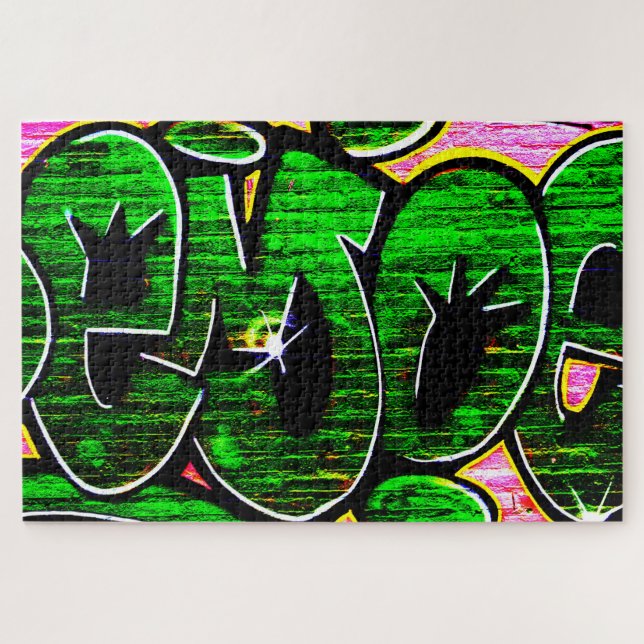 Graffiti 18 20x30 1014pc jpcna jigsaw puzzle (Horizontal)