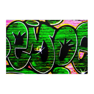 Graffiti 18 36x24 (90x60cm) waacna acrylic print