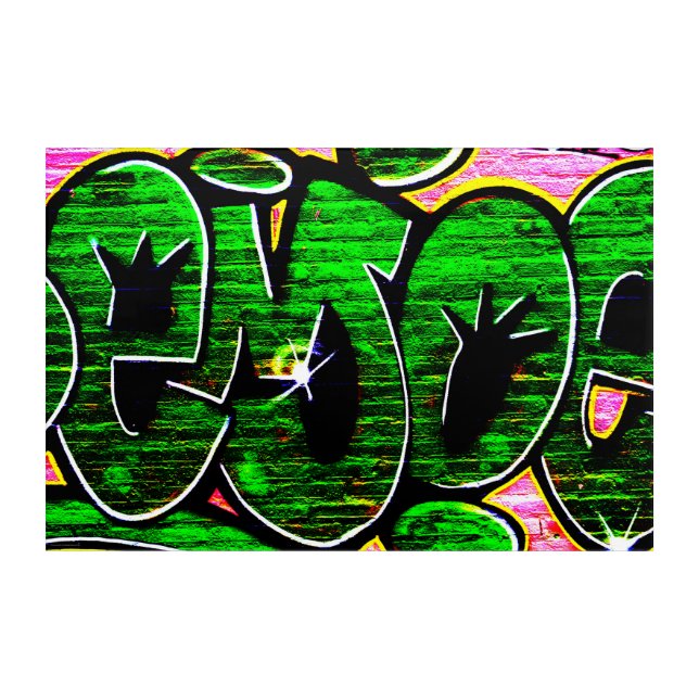 Graffiti 18 36x24 (90x60cm) waacnm acrylic print (Front)