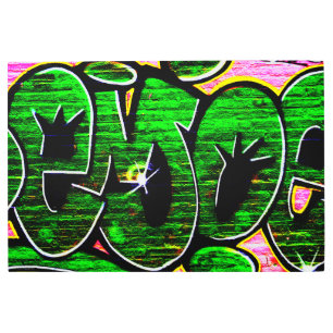 Graffiti 18 36x24 (90x60cm) wamecna metal print