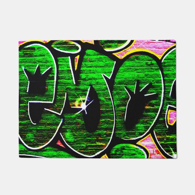 Graffiti 18 dmm doormat (Front)
